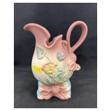 Hull Pink Bow Knot  Cream Pitcher