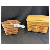 4 Longaberger Baskets