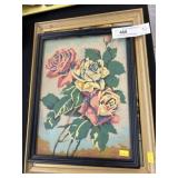 2 Vintage Paint By Numbers Pictures