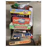 Box of Games & Toys