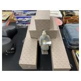 8 Oriental Warrior Themed Pottery Knodders
