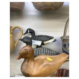 3 Wooden Decoys