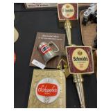 4 Vintage Beer Signs & Lights