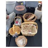 5 Longaberger Baskets