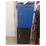(2) Sandusky Cabinets