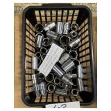 Assortment of 1/2" Drive Sockets