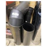 8" Black Stove Pipe
