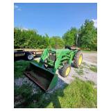 John Deere 950 Tractor w/ 75 Loader