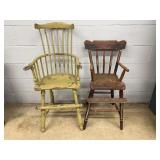 Painted Wooden High Chairs