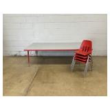 School Table and Chair Set