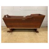 Antique Rocking Baby Cradle