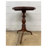 Round Wooden Side Table