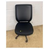 Black Mesh Office Chair With Casters