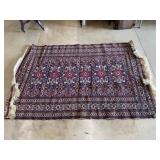 Hand-Knotted Oriental Wool Rug