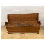 Storage Bench With Lift Seat