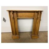 Wood Fireplace Mantel Surround