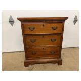Three-Drawer Nightstand