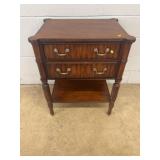 Ethan Allen Two-Drawer Nightstand