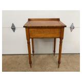 Lift-Top Desk with Turned Legs