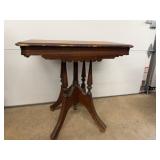 Rectangular Wood Side Table