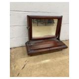 Wooden Vanity Mirror With Drawers