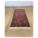Persian Style Red Floral Area Rug