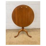 Round Tilt-Top Tripod Side Table