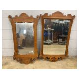 Ornate Wood Framed Wall Mirrors