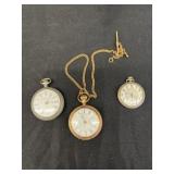 (3) Pocket Watches