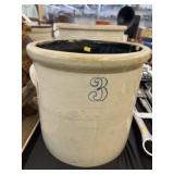 #5 & #3 Straight Side Storage Crocks
