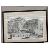 Roger Bacharach Block Print of Lanc.