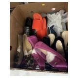 (6) Boxes of Ladies Shoes, Handbags & Sunglasses