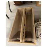Primitive Wood Tool Tray