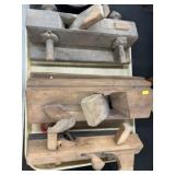 (3) Antique Wood Molding Planes