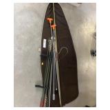 Long Bow w/ Cleaning Rods & Gun Case