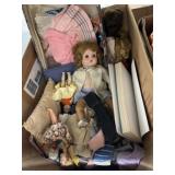 Box of Assorted Dolls