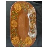 Ned Foltz Redware Platter