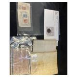 Grouping of Indentures, Stamps, & NJ Copper Coin