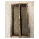 Primitive Wood Tool Tray