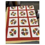 Pinwheel Pattern Quilt