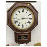 Wood Cased Wall Clock