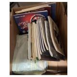 Box of Automotive Brochures