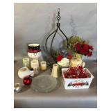 Holiday Decor and Candles Lot