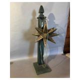 Metal Moravian Star Table Lamp
