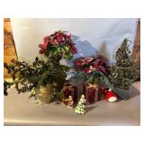 Artificial Holiday Decor Lot
