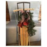 Lightning Guider Sled & Christmas Decor.