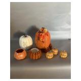 Ceramic & Plastic Pumpkins