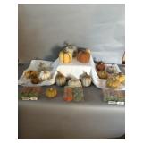 Selection of Fabric Pumpkins