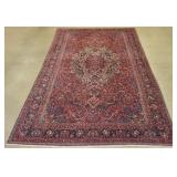 Antique Persian Room Size Kashas Rug