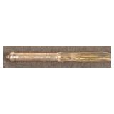 Silver Engraved Apple Corer